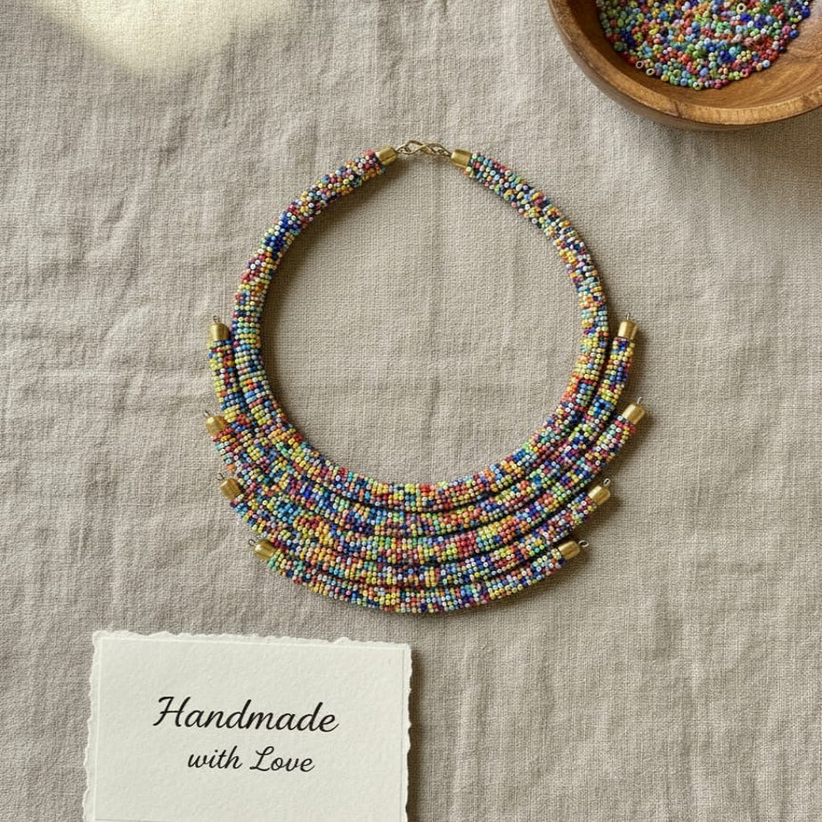 Multicolor Multi-Layer Necklace